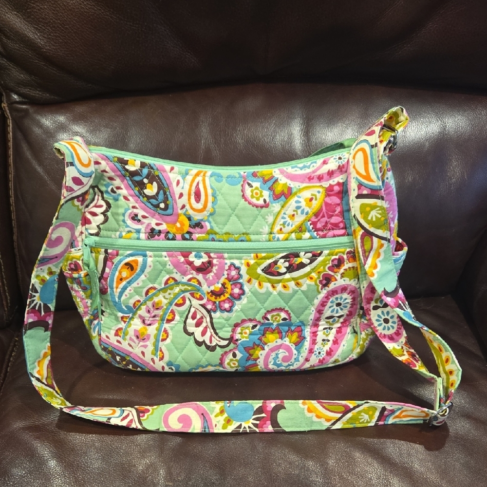 Vera Bradley Multicolor Paisley Shoulder Bag